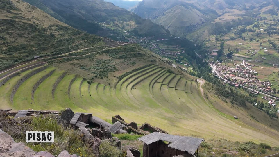 Agricultural terraces at Pisac, Sacred Valley
