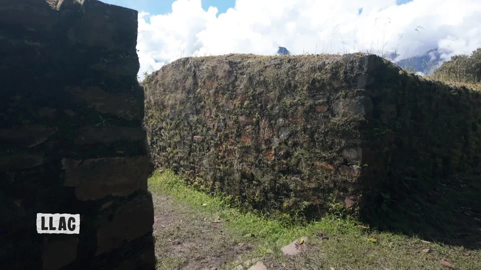 Llactapata ruins on the Salkantay Trek