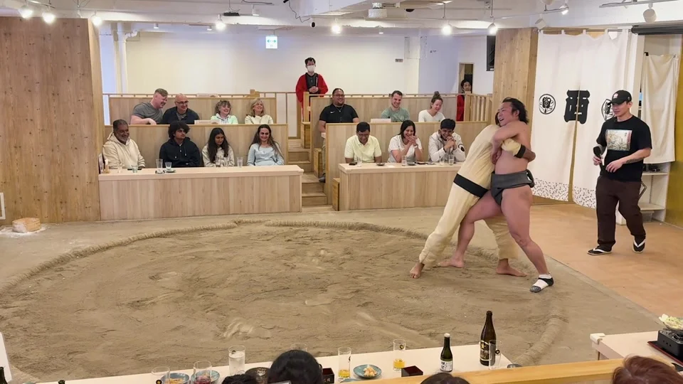 Sumo wrestling experience in Tokyo