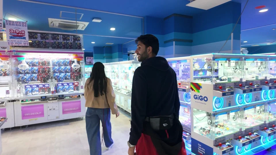 Inside a retro gaming arcade in Akihabara